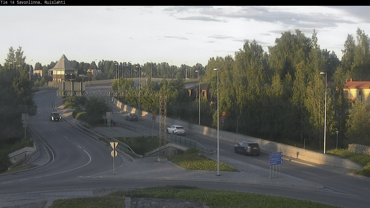 Kelikamerat Kuva Tie 14 Savonlinna, Ruislahti, Savonlinna, Etelä-Savo