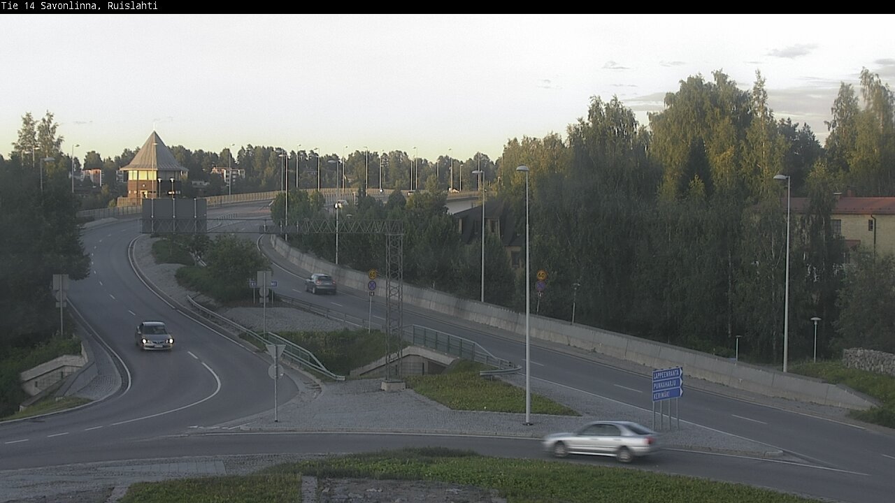 Kelikamerat Kuva Tie 14 Savonlinna, Ruislahti, Savonlinna, Etelä-Savo