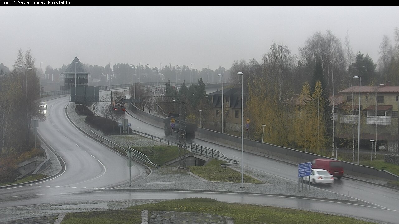 Kelikamerat Kuva Tie 14 Savonlinna, Ruislahti, Savonlinna, Etelä-Savo