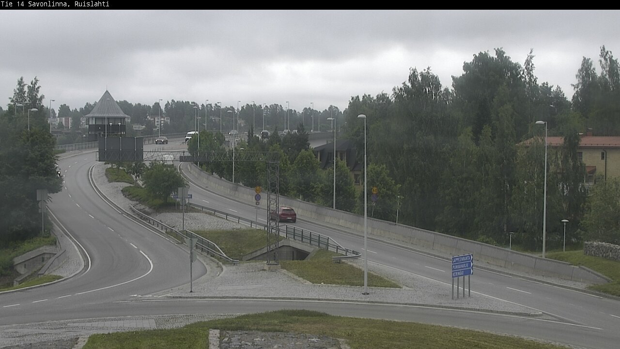 Kelikamerat Kuva Tie 14 Savonlinna, Ruislahti, Savonlinna, Etelä-Savo