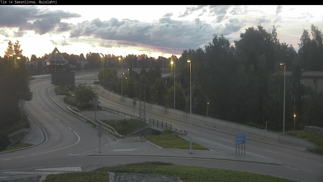 Kelikamerat Kuva Tie 14 Savonlinna, Ruislahti, Savonlinna, Etelä-Savo