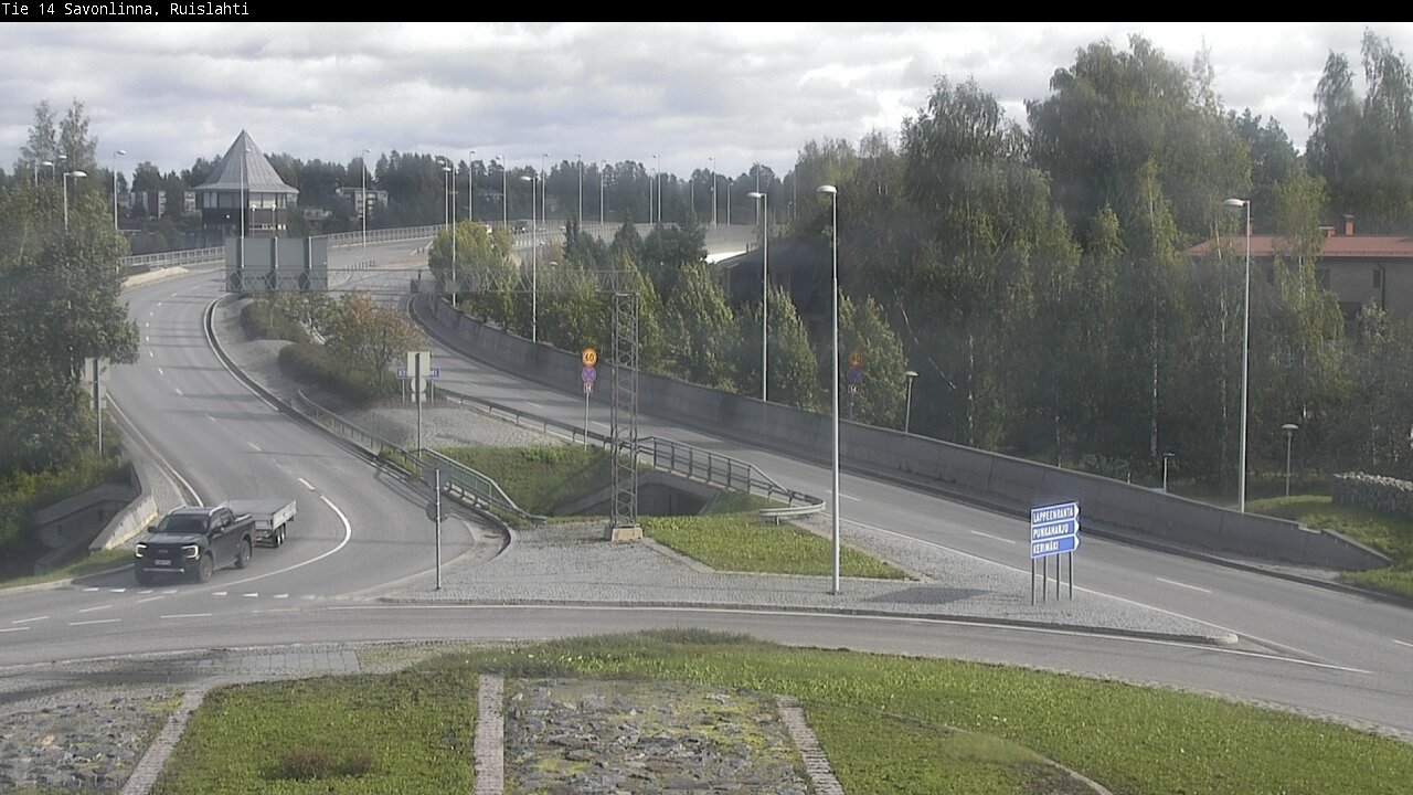 Kelikamerat Kuva Tie 14 Savonlinna, Ruislahti, Savonlinna, Etelä-Savo