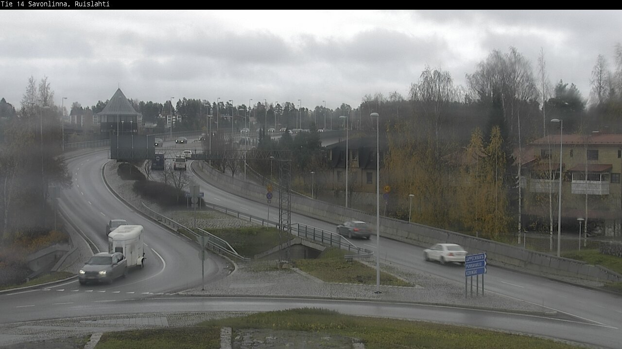 Kelikamerat Kuva Tie 14 Savonlinna, Ruislahti, Savonlinna, Etelä-Savo