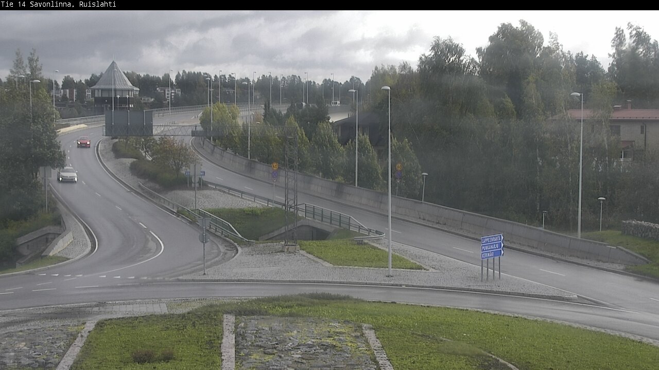 Kelikamerat Kuva Tie 14 Savonlinna, Ruislahti, Savonlinna, Etelä-Savo