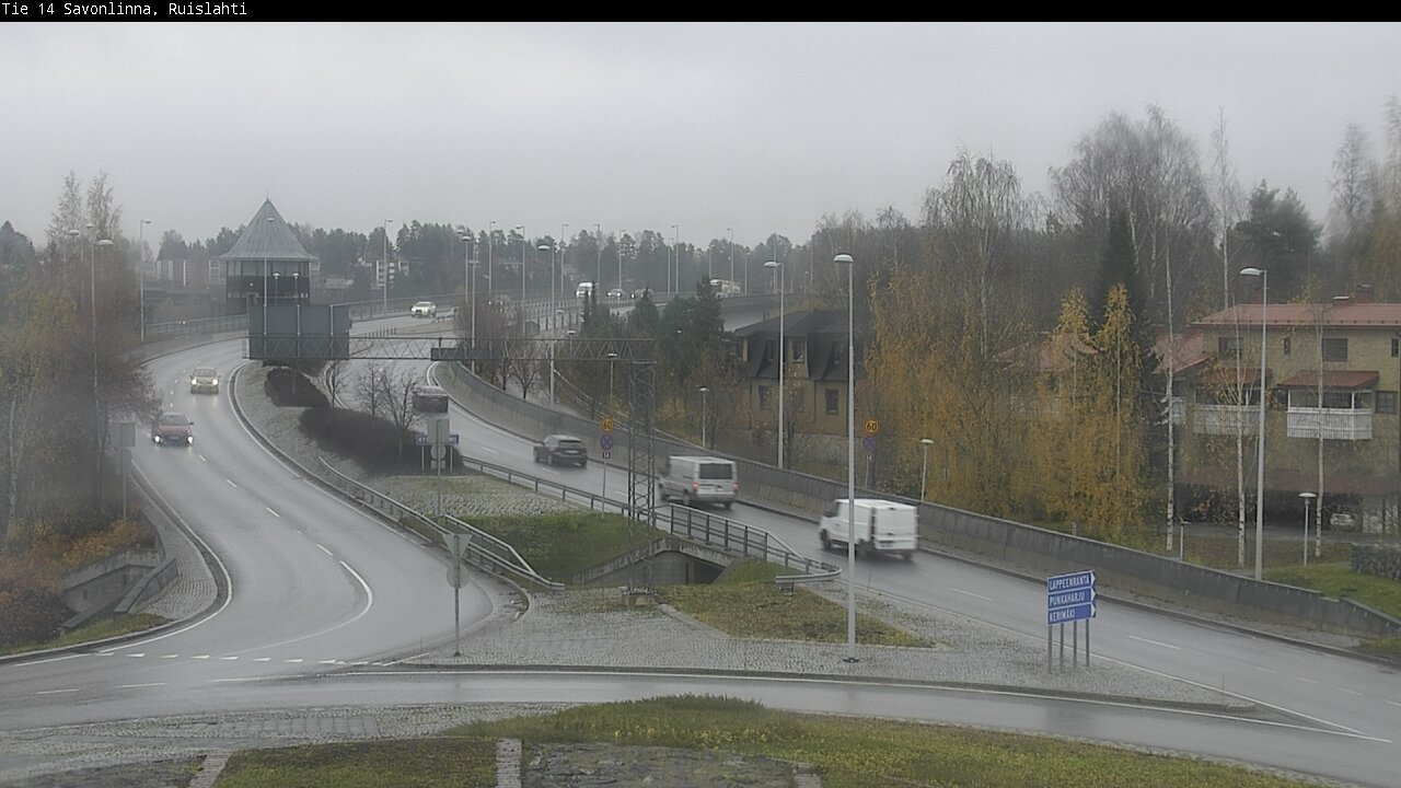 Kelikamerat Kuva Tie 14 Savonlinna, Ruislahti, Savonlinna, Etelä-Savo