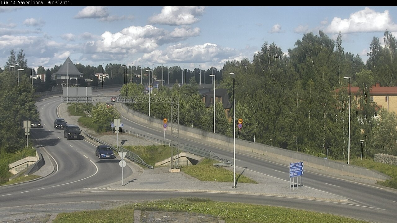 Kelikamerat Kuva Tie 14 Savonlinna, Ruislahti, Savonlinna, Etelä-Savo