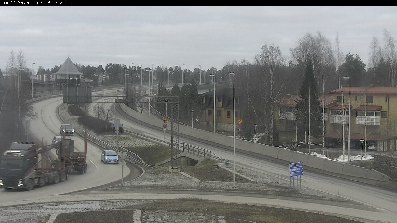 Kelikamerat Kuva Tie 14 Savonlinna, Ruislahti, Savonlinna, Etelä-Savo