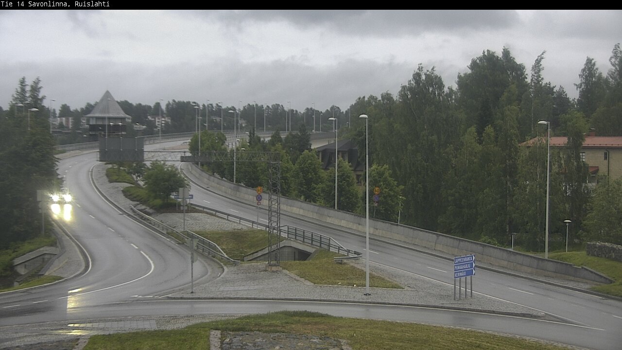 Kelikamerat Kuva Tie 14 Savonlinna, Ruislahti, Savonlinna, Etelä-Savo