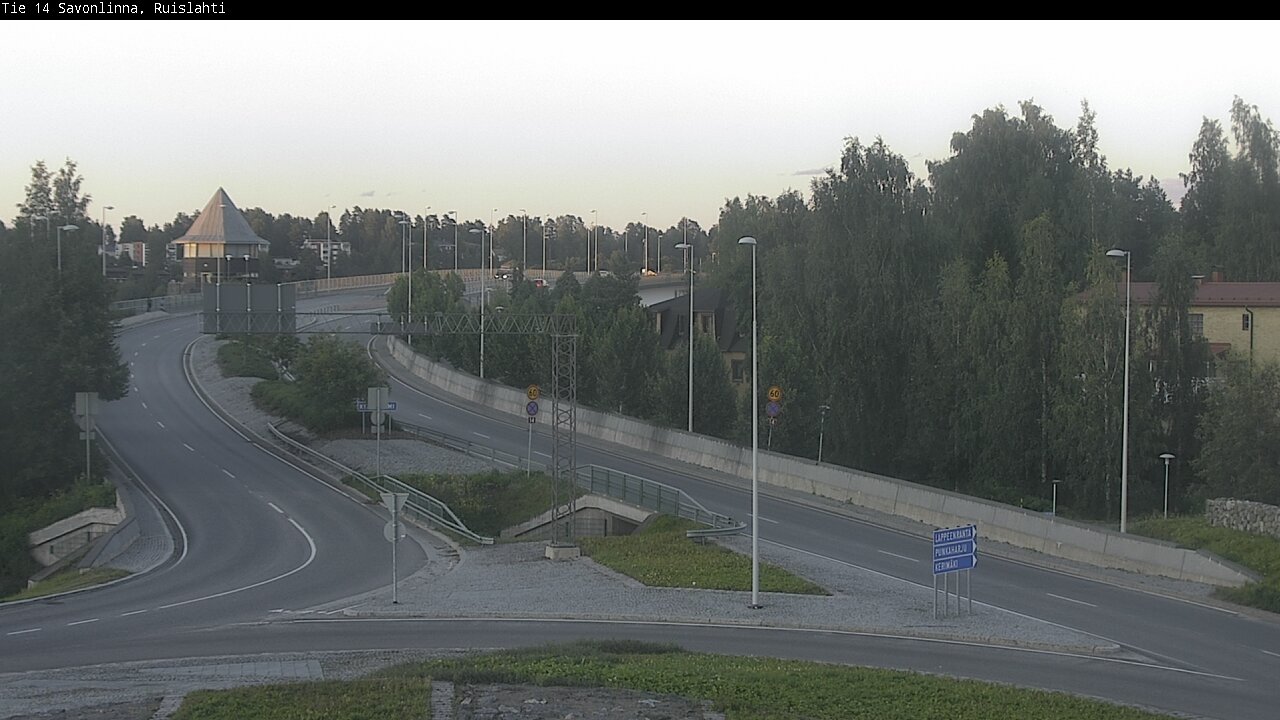 Kelikamerat Kuva Tie 14 Savonlinna, Ruislahti, Savonlinna, Etelä-Savo