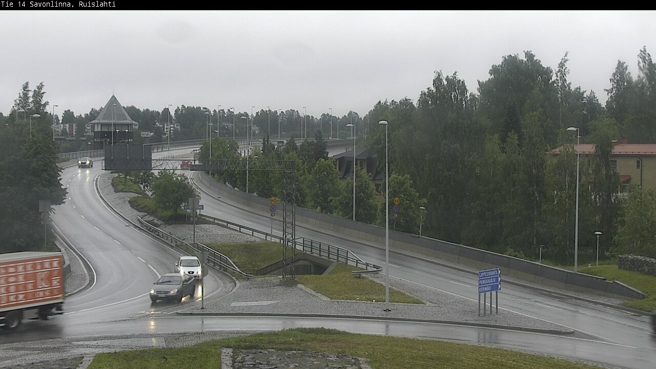 Kelikamerat Kuva Tie 14 Savonlinna, Ruislahti, Savonlinna, Etelä-Savo