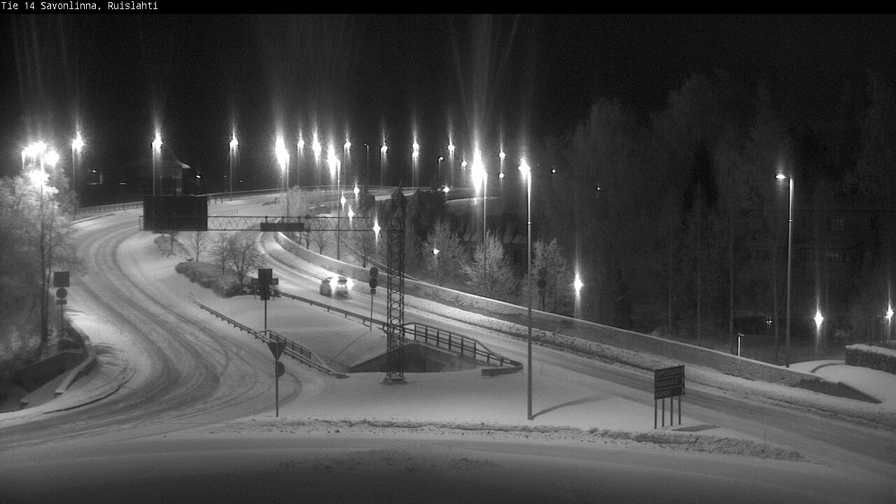 Kelikamerat Kuva Tie 14 Savonlinna, Ruislahti, Savonlinna, Etelä-Savo