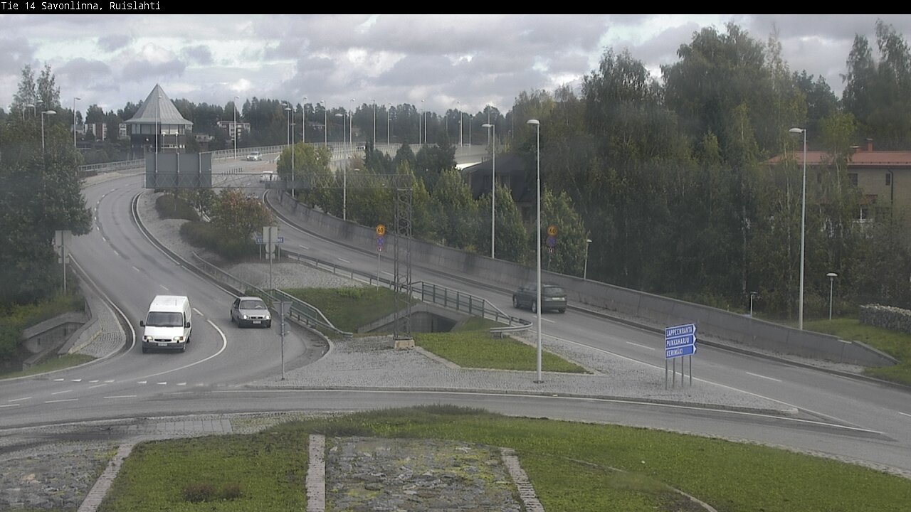 Weather Camera Image Road 14 Savonlinna, Ruislahti, Savonlinna, Etelä-Savo