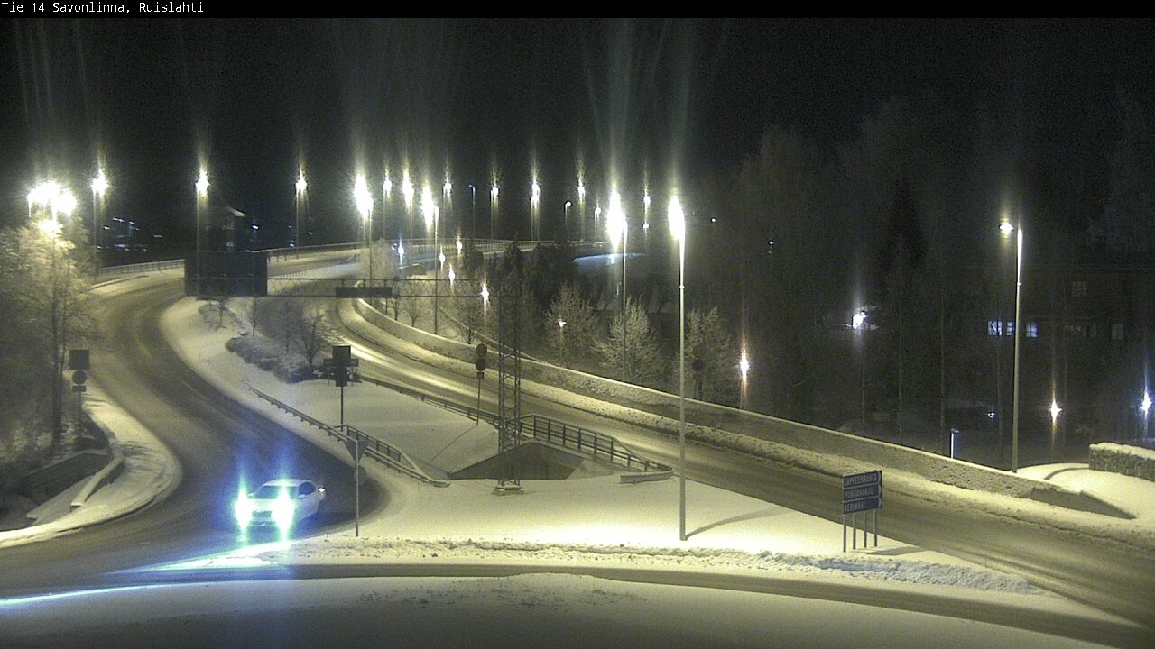 Kelikamerat Kuva Tie 14 Savonlinna, Ruislahti, Savonlinna, Etelä-Savo