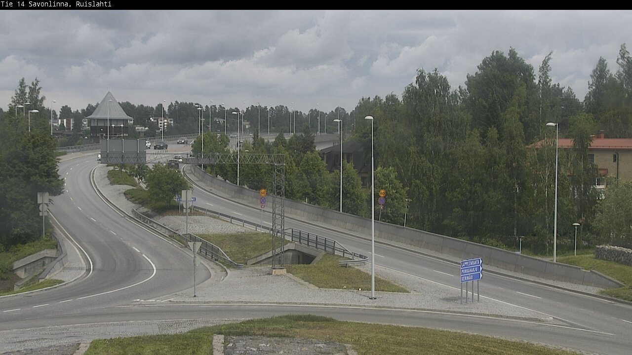 Kelikamerat Kuva Tie 14 Savonlinna, Ruislahti, Savonlinna, Etelä-Savo