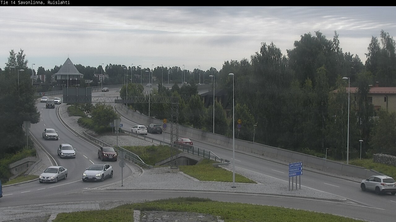 Kelikamerat Kuva Tie 14 Savonlinna, Ruislahti, Savonlinna, Etelä-Savo