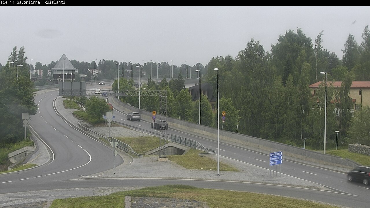 Kelikamerat Kuva Tie 14 Savonlinna, Ruislahti, Savonlinna, Etelä-Savo
