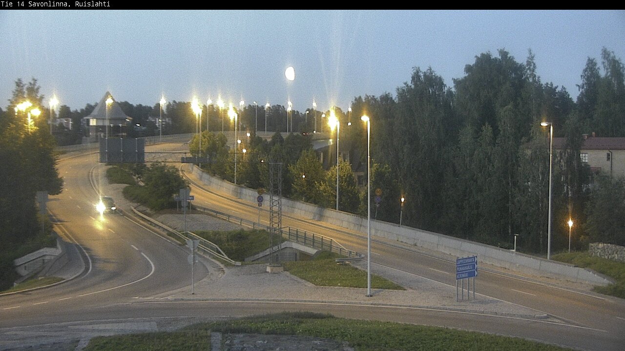 Kelikamerat Kuva Tie 14 Savonlinna, Ruislahti, Savonlinna, Etelä-Savo