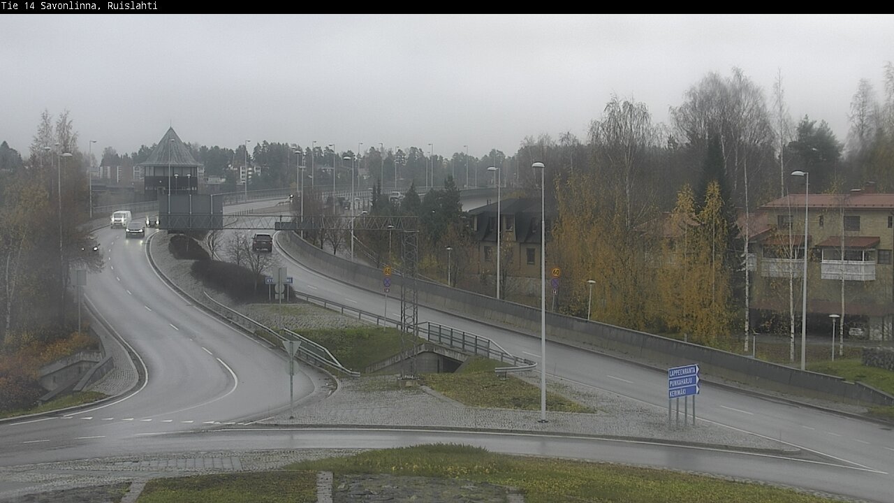 Kelikamerat Kuva Tie 14 Savonlinna, Ruislahti, Savonlinna, Etelä-Savo