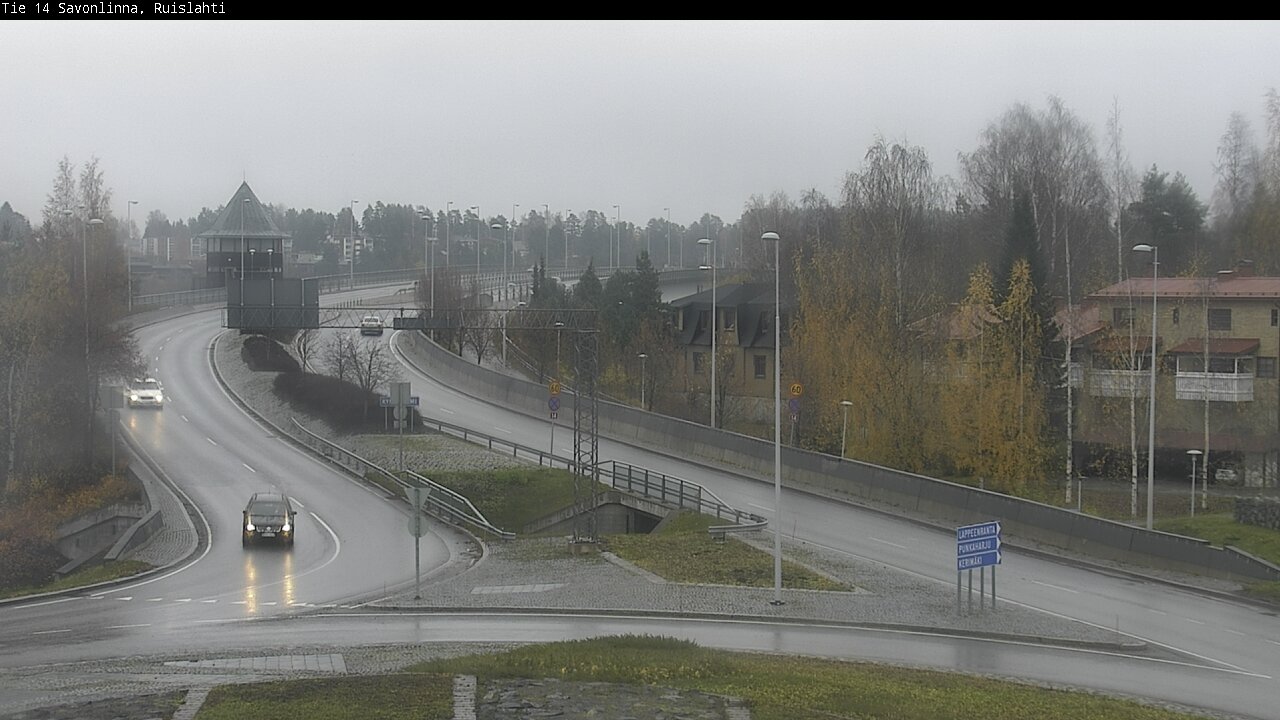 Kelikamerat Kuva Tie 14 Savonlinna, Ruislahti, Savonlinna, Etelä-Savo