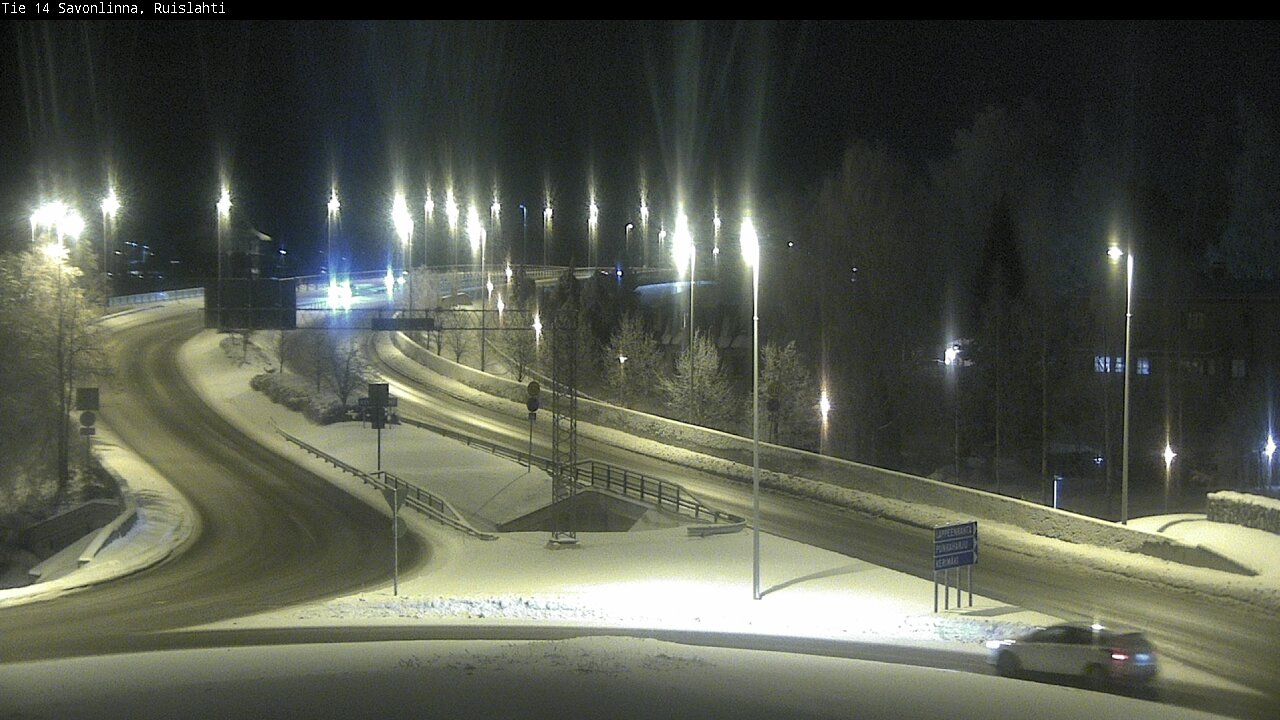 Kelikamerat Kuva Tie 14 Savonlinna, Ruislahti, Savonlinna, Etelä-Savo