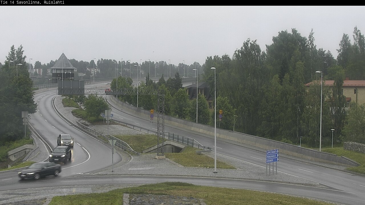 Kelikamerat Kuva Tie 14 Savonlinna, Ruislahti, Savonlinna, Etelä-Savo