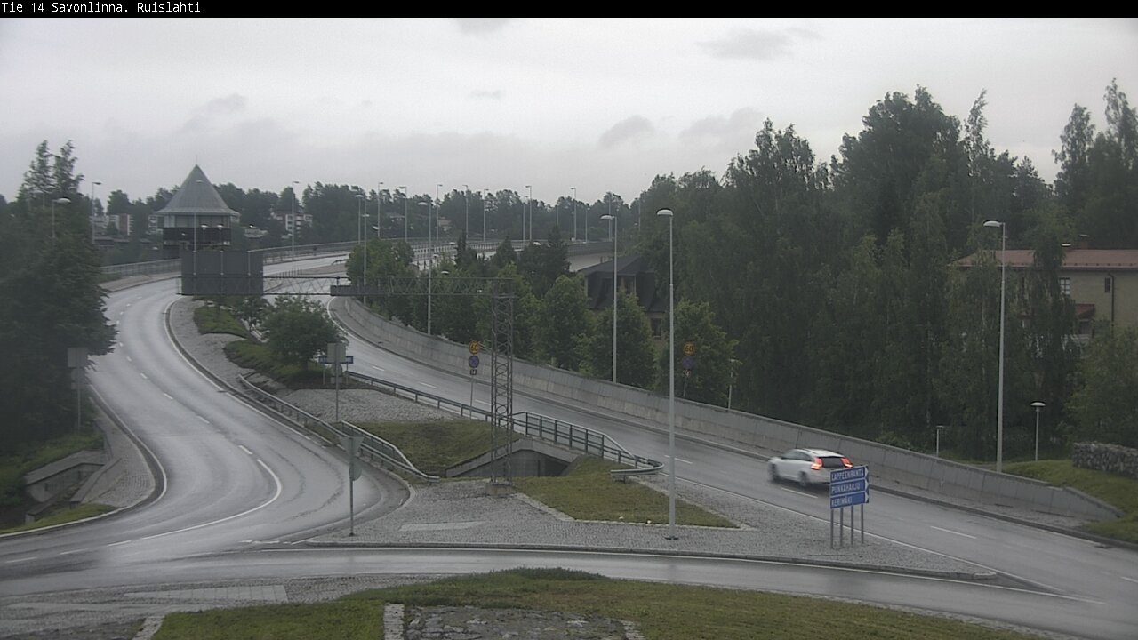 Kelikamerat Kuva Tie 14 Savonlinna, Ruislahti, Savonlinna, Etelä-Savo