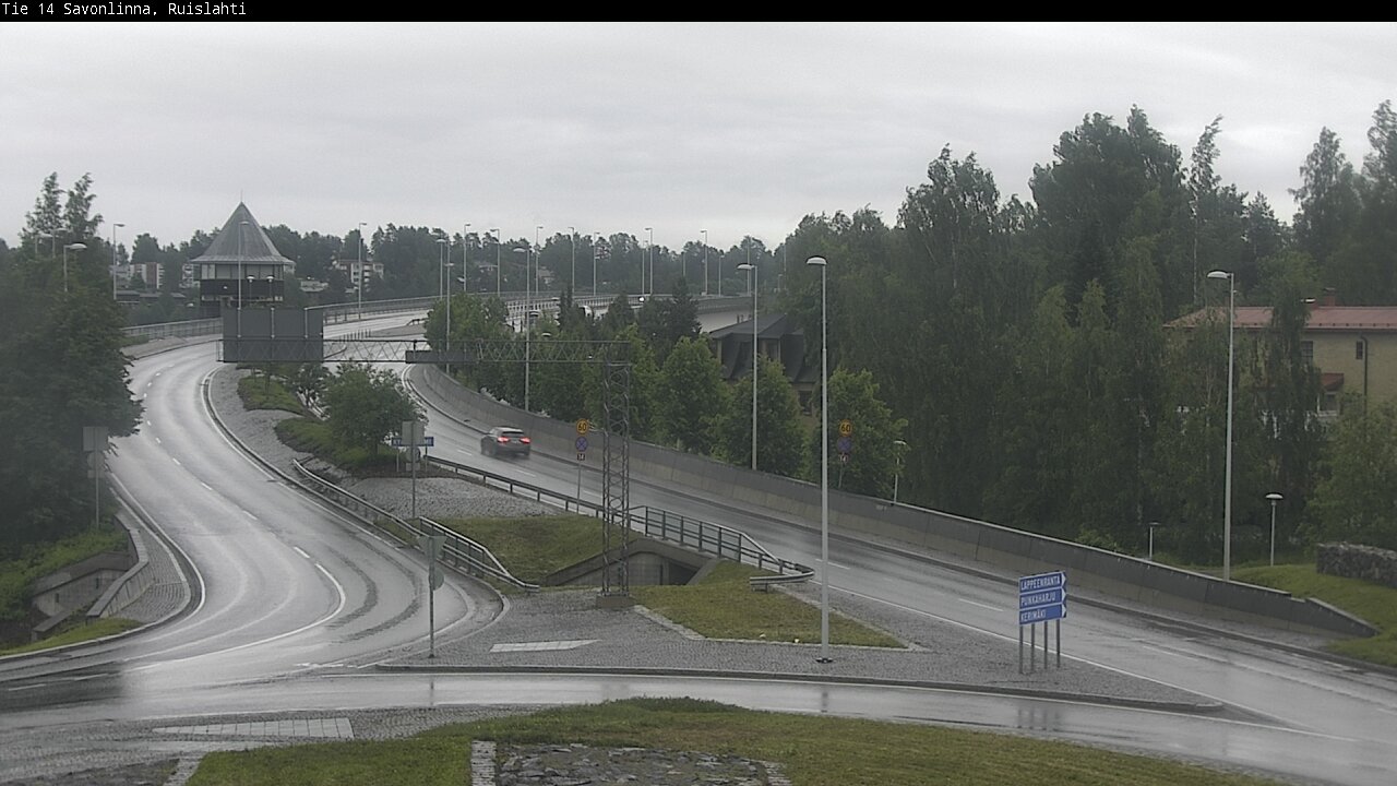 Kelikamerat Kuva Tie 14 Savonlinna, Ruislahti, Savonlinna, Etelä-Savo