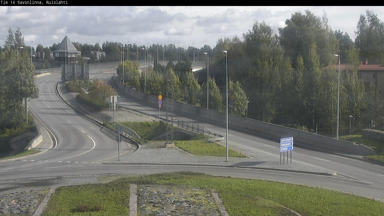 Kelikamerat Kuva Tie 14 Savonlinna, Ruislahti, Savonlinna, Etelä-Savo