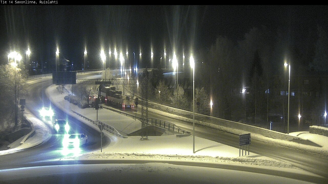 Kelikamerat Kuva Tie 14 Savonlinna, Ruislahti, Savonlinna, Etelä-Savo