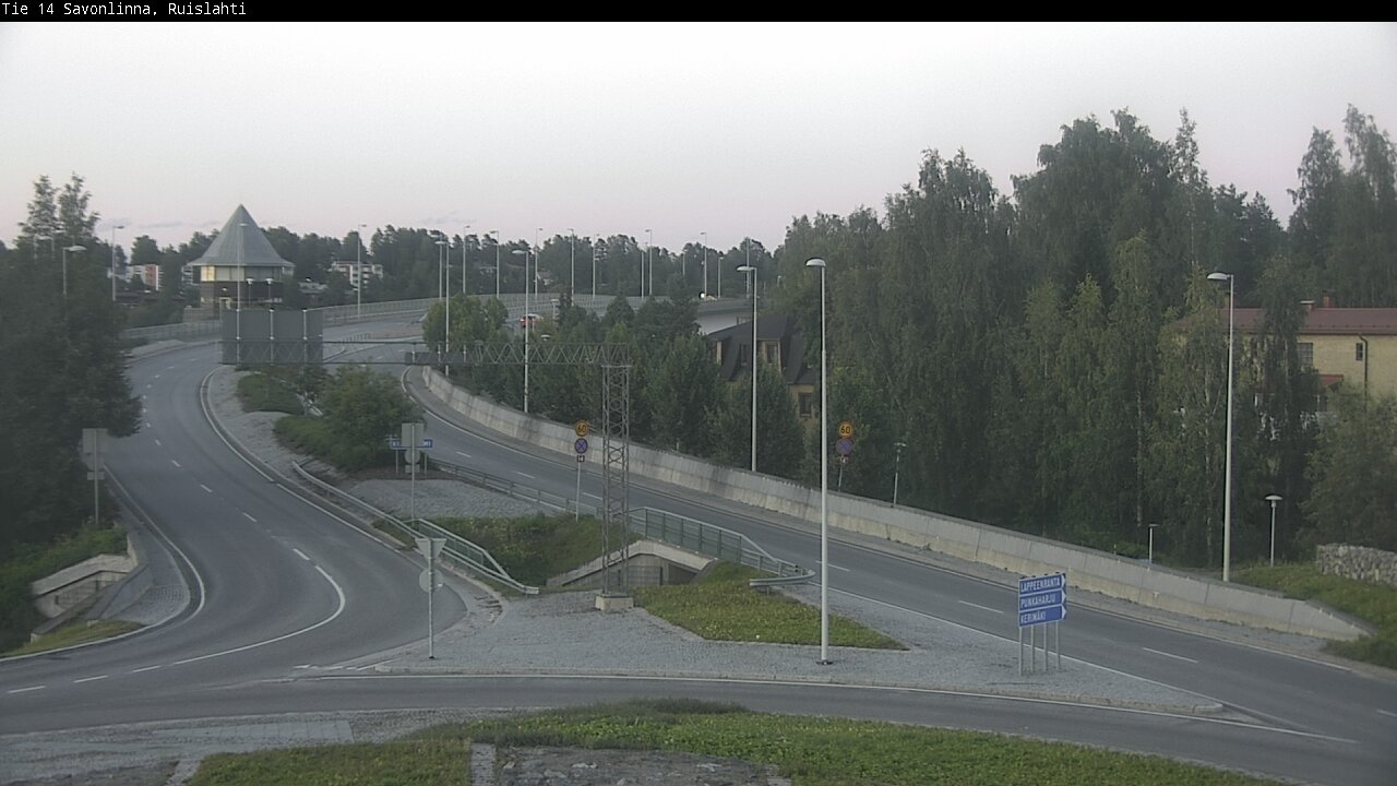 Kelikamerat Kuva Tie 14 Savonlinna, Ruislahti, Savonlinna, Etelä-Savo