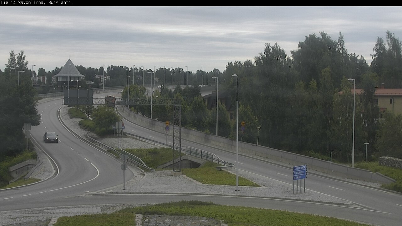 Kelikamerat Kuva Tie 14 Savonlinna, Ruislahti, Savonlinna, Etelä-Savo