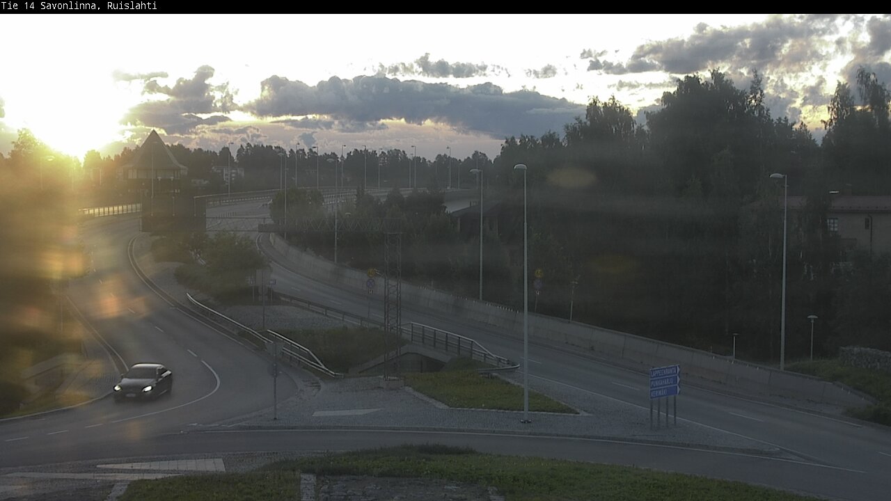 Kelikamerat Kuva Tie 14 Savonlinna, Ruislahti, Savonlinna, Etelä-Savo