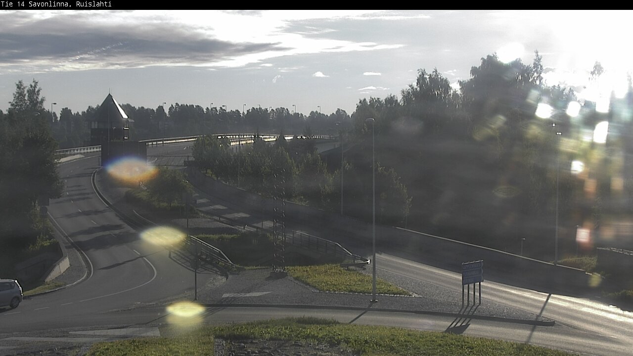 Kelikamerat Kuva Tie 14 Savonlinna, Ruislahti, Savonlinna, Etelä-Savo