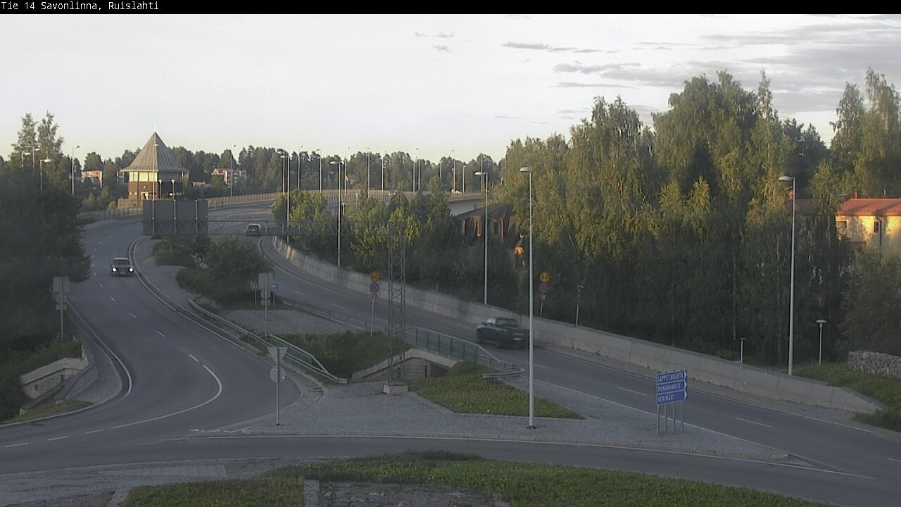 Kelikamerat Kuva Tie 14 Savonlinna, Ruislahti, Savonlinna, Etelä-Savo