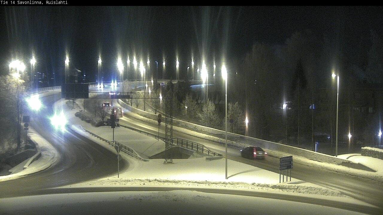 Kelikamerat Kuva Tie 14 Savonlinna, Ruislahti, Savonlinna, Etelä-Savo