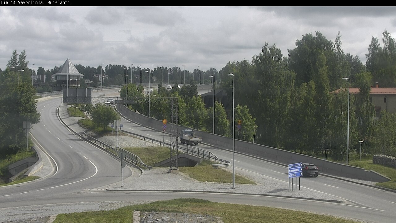 Kelikamerat Kuva Tie 14 Savonlinna, Ruislahti, Savonlinna, Etelä-Savo