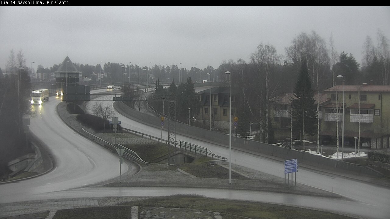 Kelikamerat Kuva Tie 14 Savonlinna, Ruislahti, Savonlinna, Etelä-Savo