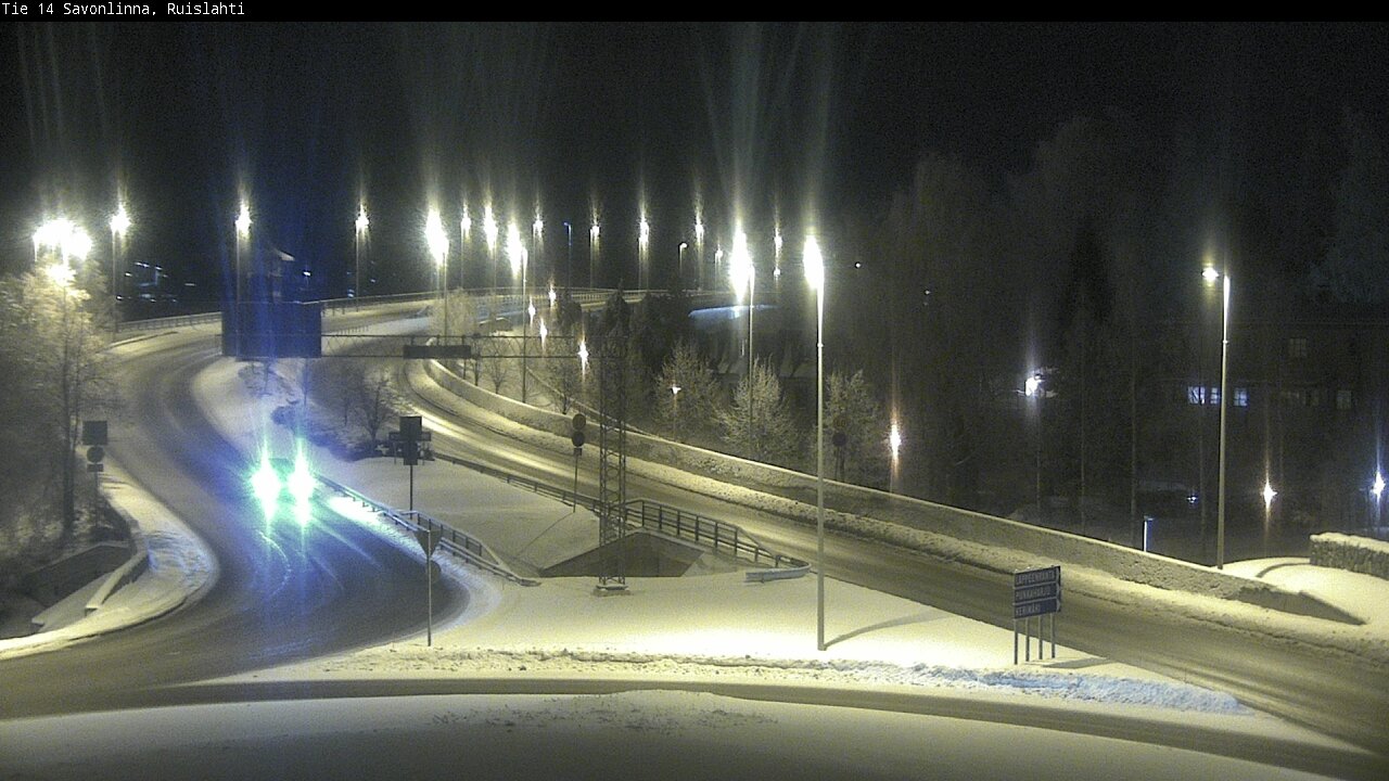 Kelikamerat Kuva Tie 14 Savonlinna, Ruislahti, Savonlinna, Etelä-Savo