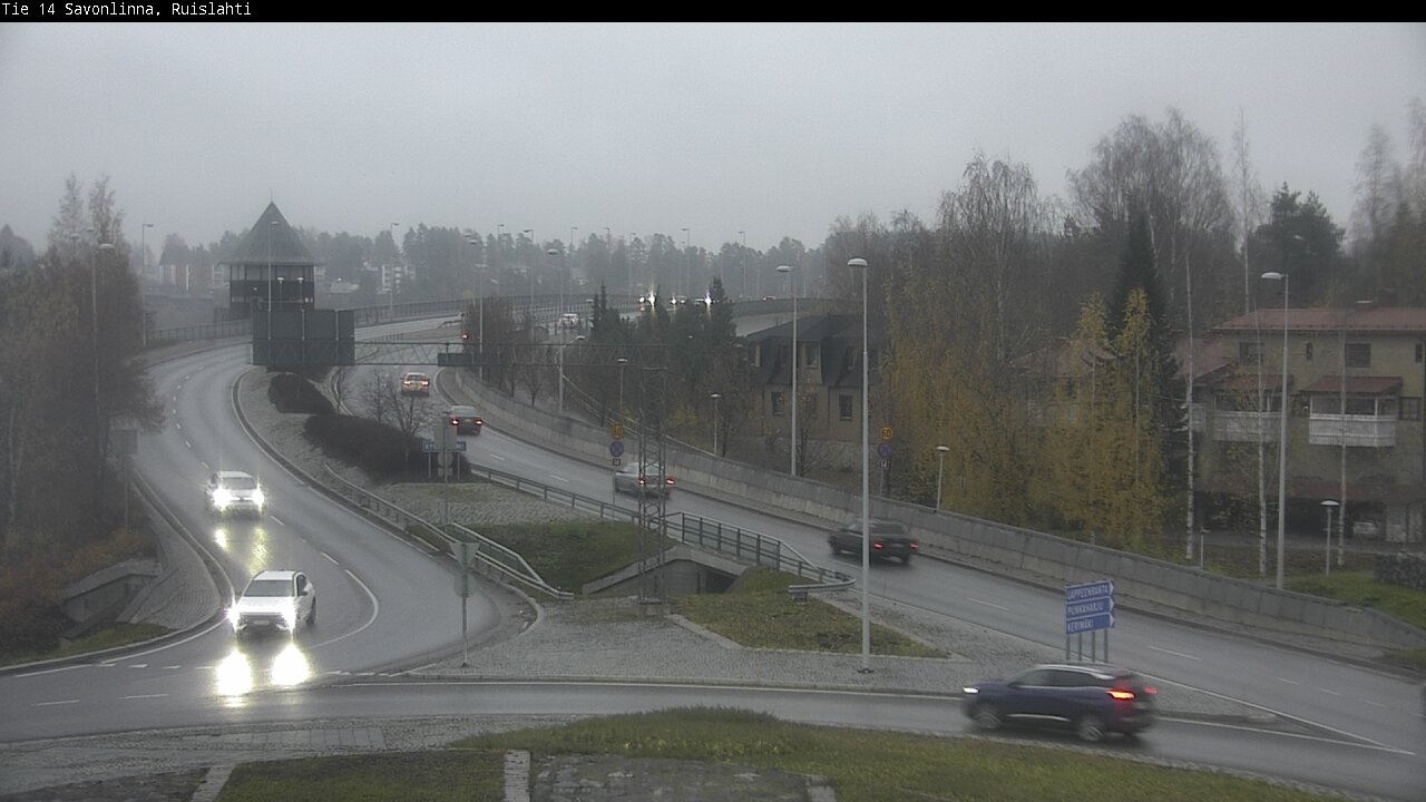 Kelikamerat Kuva Tie 14 Savonlinna, Ruislahti, Savonlinna, Etelä-Savo