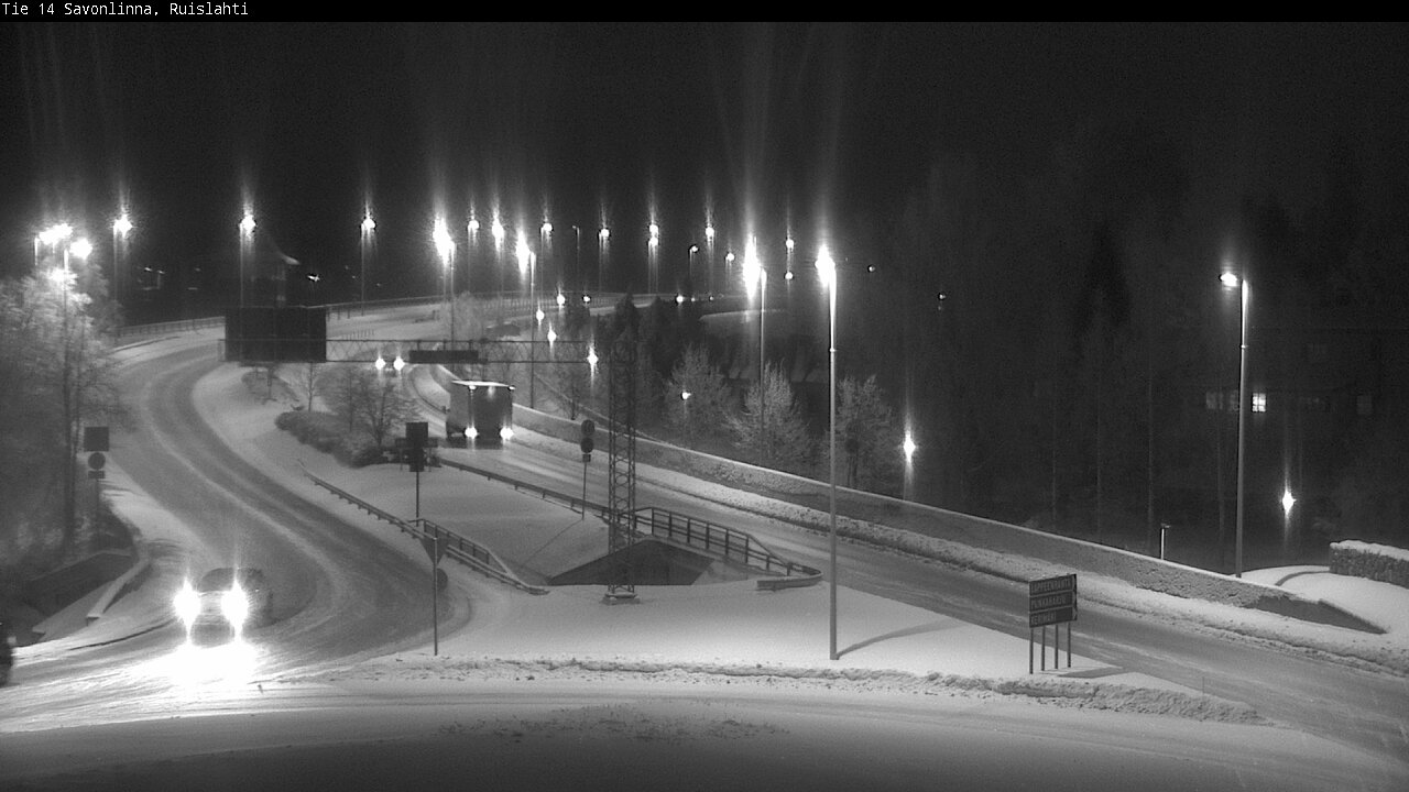 Kelikamerat Kuva Tie 14 Savonlinna, Ruislahti, Savonlinna, Etelä-Savo