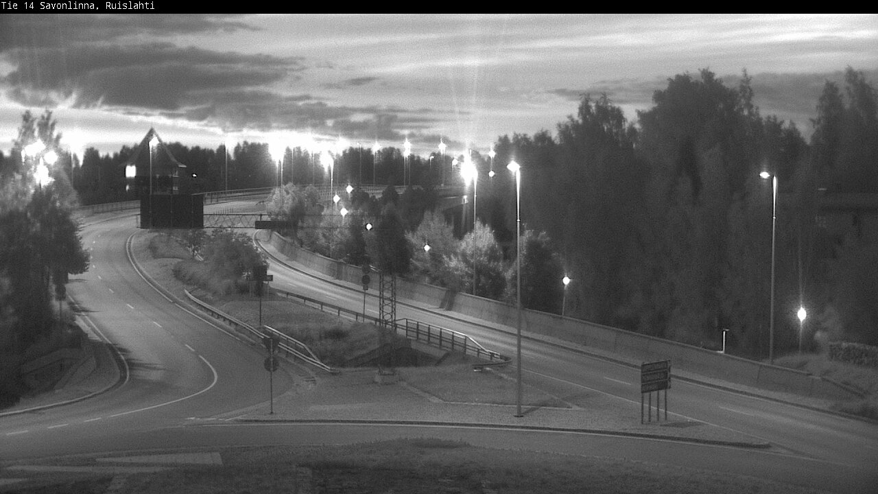 Kelikamerat Kuva Tie 14 Savonlinna, Ruislahti, Savonlinna, Etelä-Savo