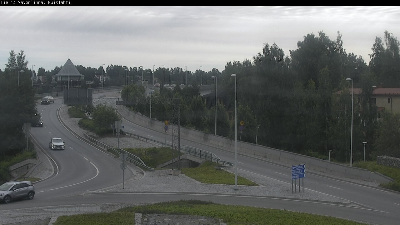 Kelikamerat Kuva Tie 14 Savonlinna, Ruislahti, Savonlinna, Etelä-Savo