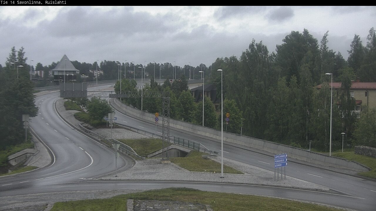 Kelikamerat Kuva Tie 14 Savonlinna, Ruislahti, Savonlinna, Etelä-Savo
