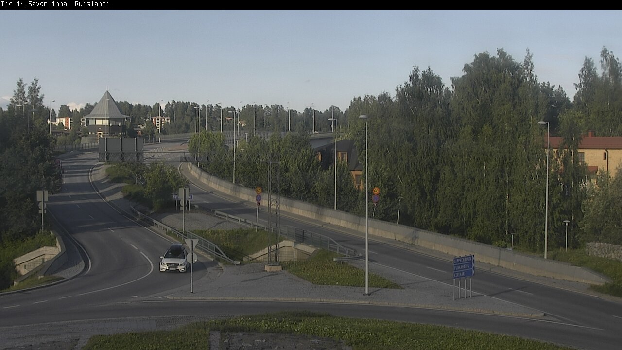Kelikamerat Kuva Tie 14 Savonlinna, Ruislahti, Savonlinna, Etelä-Savo