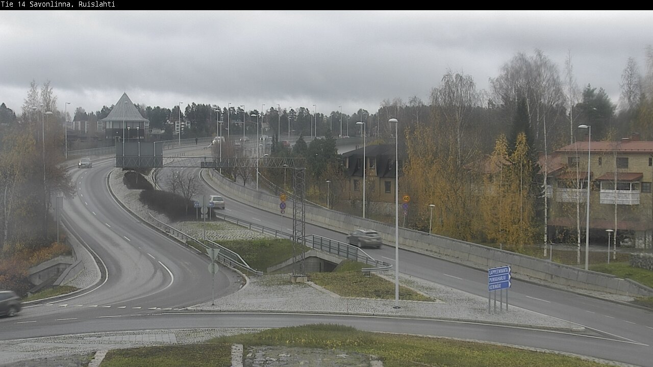 Kelikamerat Kuva Tie 14 Savonlinna, Ruislahti, Savonlinna, Etelä-Savo