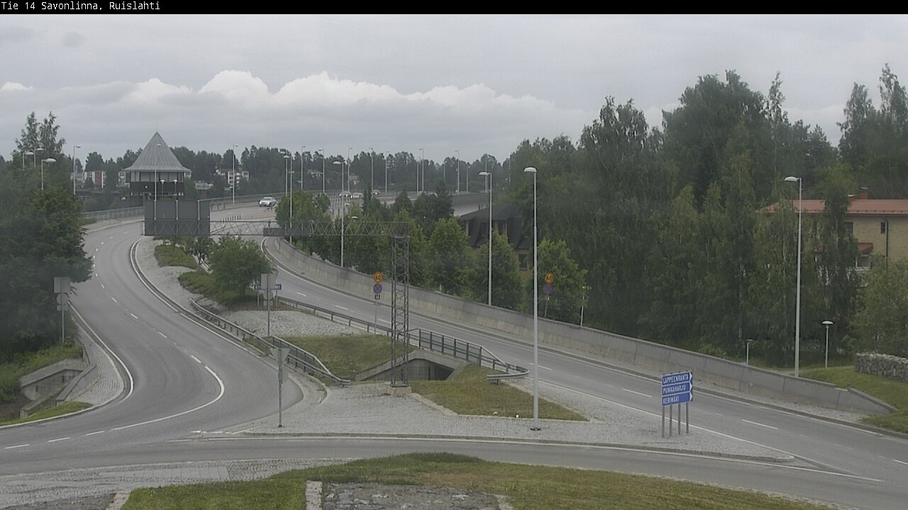Kelikamerat Kuva Tie 14 Savonlinna, Ruislahti, Savonlinna, Etelä-Savo
