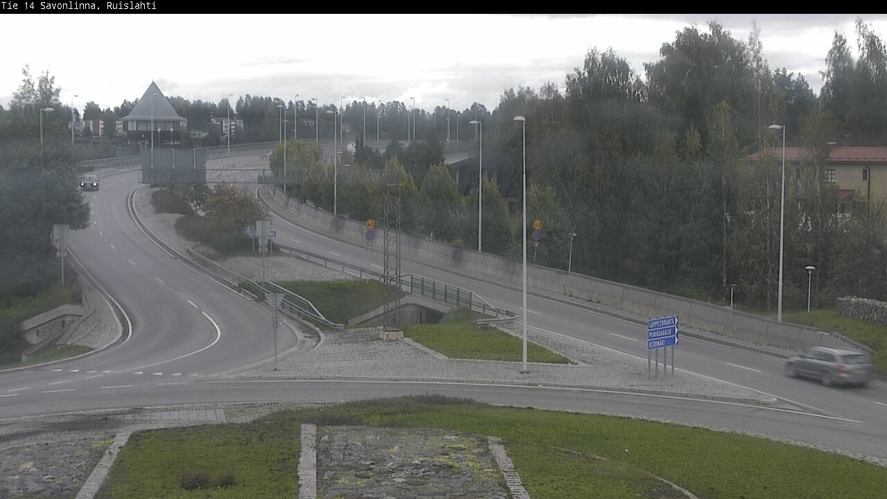 Weather Camera Image Road 14 Savonlinna, Ruislahti, Savonlinna, Etelä-Savo