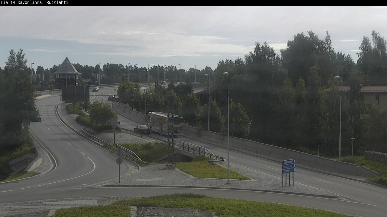 Kelikamerat Kuva Tie 14 Savonlinna, Ruislahti, Savonlinna, Etelä-Savo