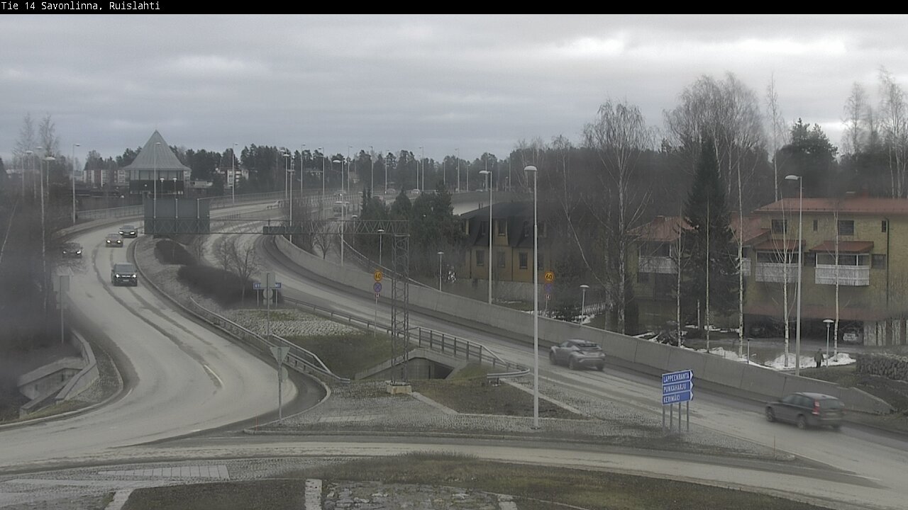 Kelikamerat Kuva Tie 14 Savonlinna, Ruislahti, Savonlinna, Etelä-Savo