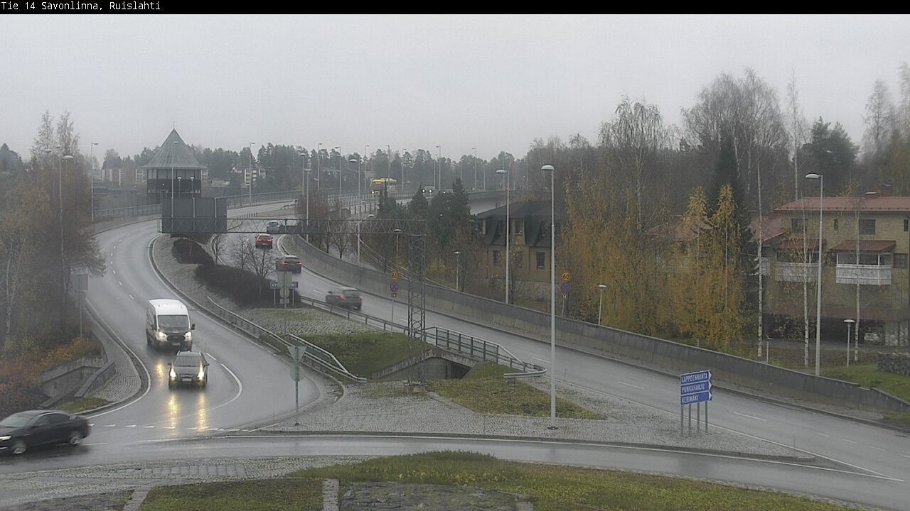 Kelikamerat Kuva Tie 14 Savonlinna, Ruislahti, Savonlinna, Etelä-Savo